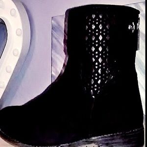 Michael michael kors emma stef black booties